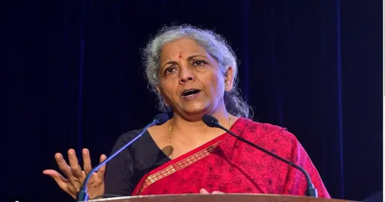 Union Finance Minister Nirmala Sitharaman