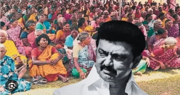 DMK Govt invokes Goonda Act against protesing farmers (Pic Credit: The Commune)