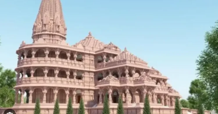 Representative Image of Ayodhya Ram Temple