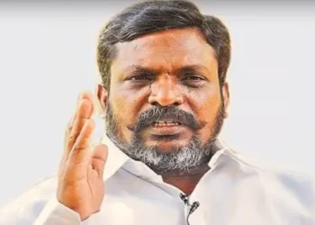 DMK ally VCK’s founder and MP Thol Thirumavalavan