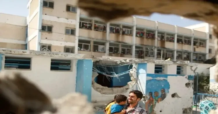 UNSchool in Gaza attacked
