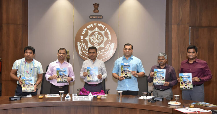 Chief Minister of Goa Dr Pramod Sawant and Minister of Tourism, Govt. of Goa, Rohan A. Khaunte launch Caravan and Homestay policies to give boost to tourism