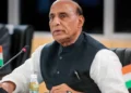 Union Defence Minister Rajnath Singh