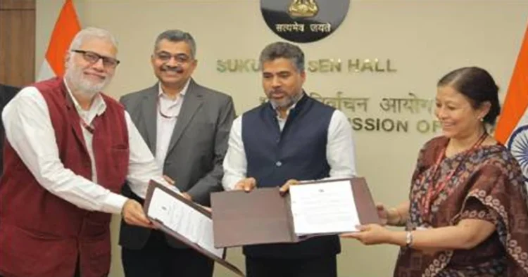 Election Commission of India signs MoU with Education Ministry