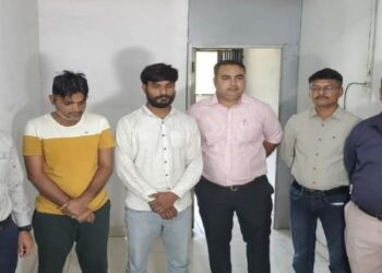 Surat police busted a racket involving chemical theft