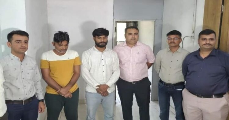 Surat police busted a racket involving chemical theft