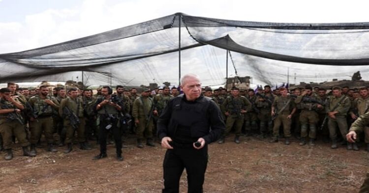 Israel's Defence Minister Yoav Gallant