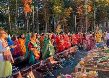 Chhath Puja celebrated in USA