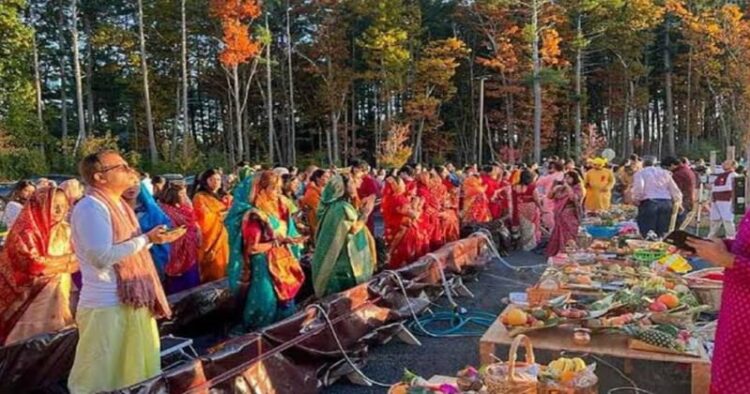 Chhath Puja celebrated in USA