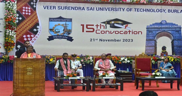 President Droupadi Murmu graces 15th annual convocation of VSSUT