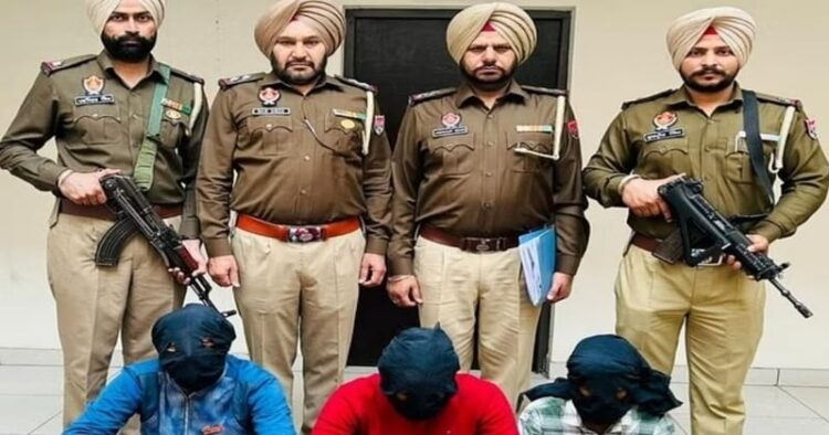 Punjab Police arrests 3 persons linked to ISI-controlled Pak-based terror module