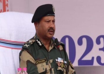 BSF Director General Nitin Agarwal