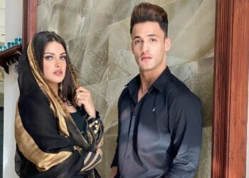 Asim Riaz and Himanshi Khurana