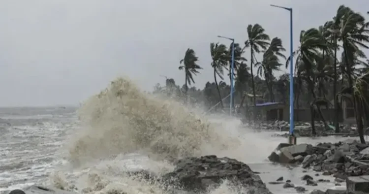 Cyclone ‘Michaung’  intensifies in Andhra Pradesh