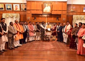 BJP's delegation meeting governor, Image source:X