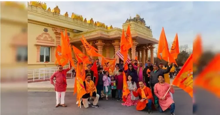 Hindu Americans organise rally in US to celebrate Ayodhya Ram Mandir 'pran pratishthan'