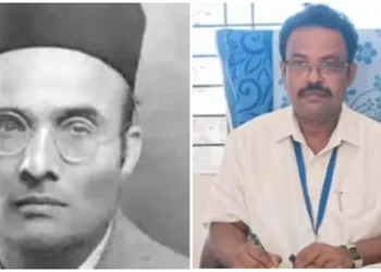 Veer Savarkar and the principal who allowed students to organise a programme on Savarkar