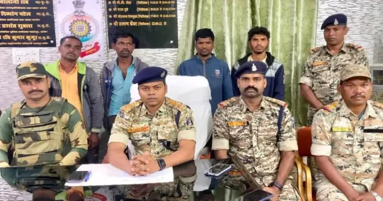 Maoist involved in IED attack in custody of Kanker police, source: Etvbharat