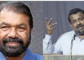 (Left) Kerala Education Minister V. Sivankutty (Right)Kerala’s Director of General Education (DGE) S Shanavas