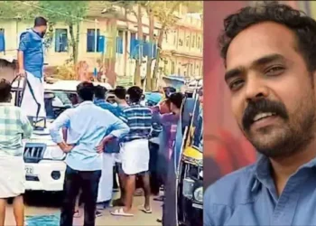 DYFI office bearer Nidhin Pullen arrested for vandalising a police jeep