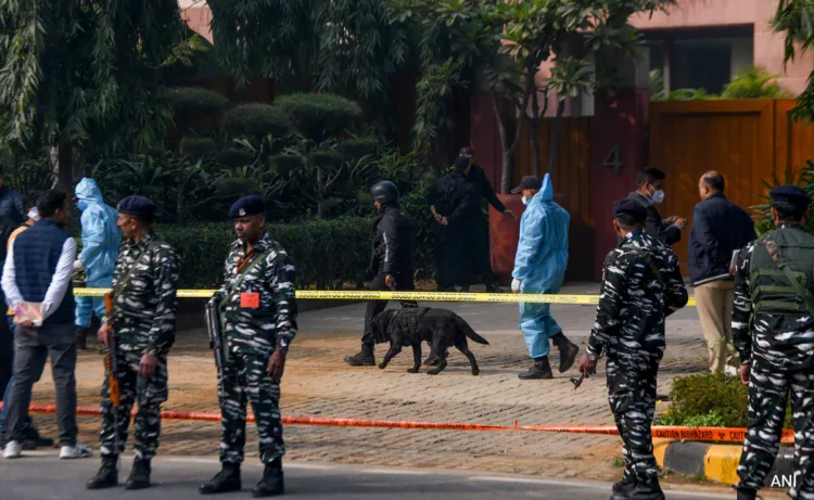 Security tightens near Israel Embassy (NDTV)