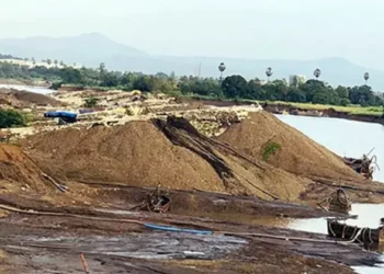 Representative Image of Illegal Sand Mining in Bihar