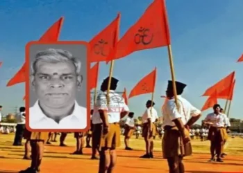 RSS Pracharak and former editor of RSS Tamil magazine Vijayabharatham  Sundara Jothi