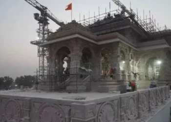 Ram Mandir under construction (Visuals from the spot)