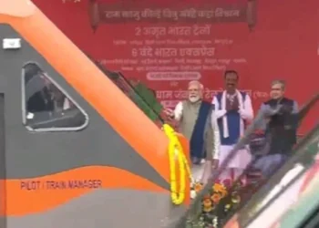 PM Modi, flags off two new Amrit Bharat trains and six new Vande Bharat trains from Ayodhya Dham Station