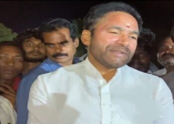 Union Minister and BJP's Telangana president G Kishan Reddy