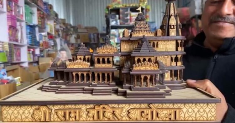 Ayodhya Ram Mandir replicas