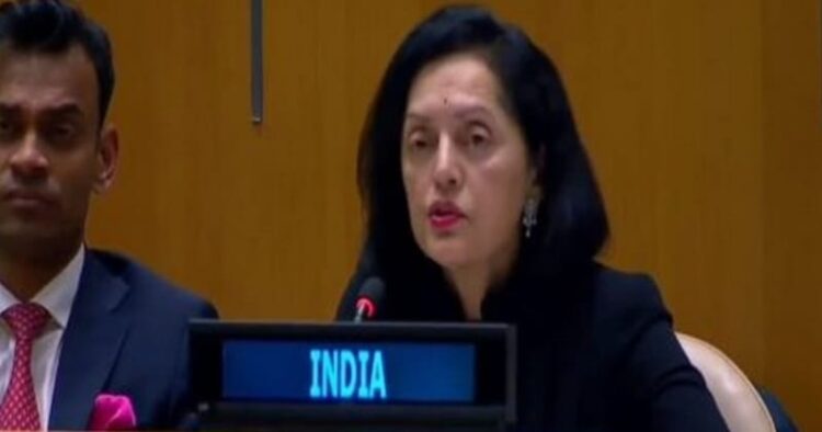 India's Permanent Representative to the UN, Ruchira Kamboj