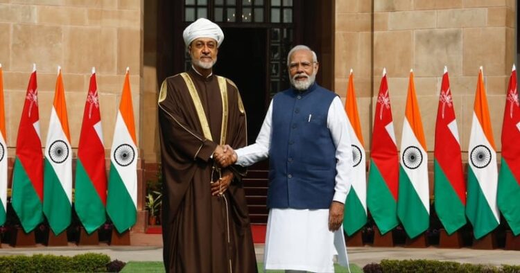 Oman Sultan Haitham bin Tarik and Prime Minister Narendra Modi