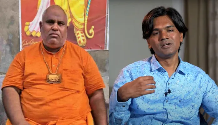 Bittu Bajrangi (L) and Mohammad Zubair (R) (India TV)