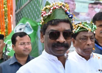 Jharkhand CM Hemant Soren, image source (Jagran)