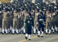 New Delhi, Jan 26 (ANI): All women contingent of the Armed Forces Medical Services led by Maj Srishti Khullar with Capt Amba Samant march past during the 75th Republic Day parade, at Kartavya Path in New Delhi. (Representative image)