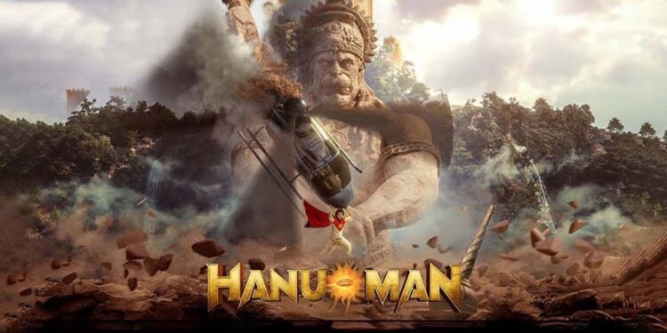 A post from the film HanuMan (BookMyShow)