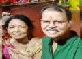 Malambika Sinha with her husband (Image: File Photo)