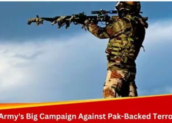 Indian Army launching 'Operation Sarvashakti'(Image Credit: Zee News)