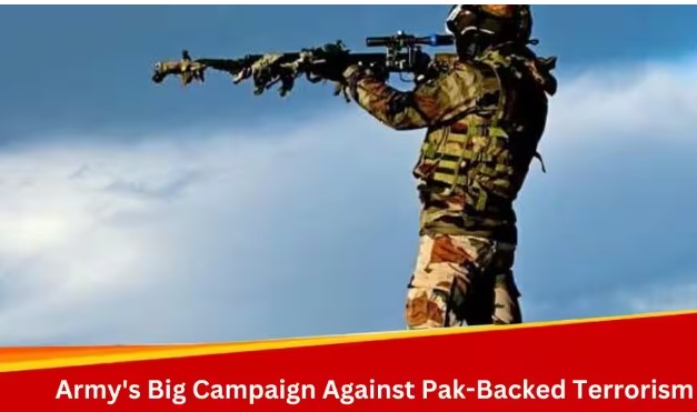 Indian Army launching 'Operation Sarvashakti'(Image Credit: Zee News)