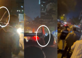 Clash Erupts During Ram Mandir Pran Prathishtha Celebrations in Mumbai (Image: OpIndia)