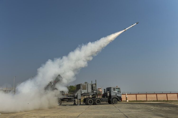 AKASH-NG Missile System (Developed by DRDO)