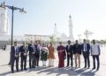 Union Minister Smriti Irani with other members of the delegation visited the periphery of Prophet's mosque in Madinah (Image Source: X)