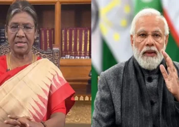 President Droupadi Murmu (Left) and Prime Minister Narendra Modi (Right)