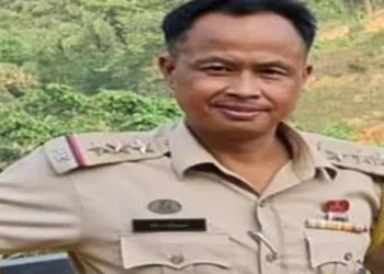 Manipur Police Sub-Divisional Police Officer (SDPO), Anand Chingtham who was shot dead in Moreh