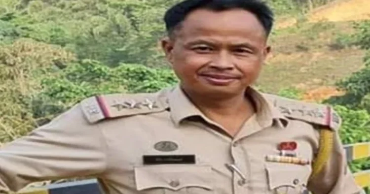 Manipur Police Sub-Divisional Police Officer (SDPO), Anand Chingtham who was shot dead in Moreh