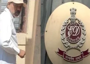 Coal businessman Md Ezhar Ansari (Left), Enforcement Directorate (Right)