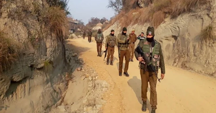 Security forces during search operation. Representative Image (Source: ANI)