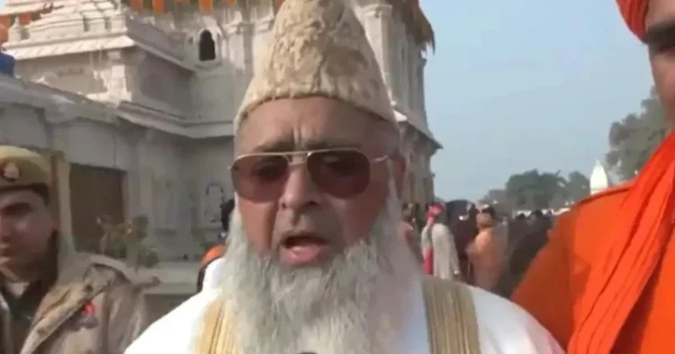 All India Imam Organisation Chief, Dr Imam Umer Ahmed Ilyasi in Ayodhya