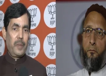 BJP leader Shahnawaz Hussain (Left), AIMIM chief Asaduddin Owaisi (Right)